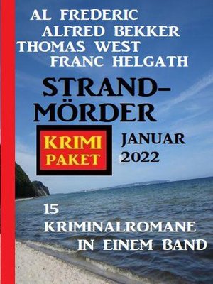cover image of Strandmörder Krimi Paket Januar 2022
